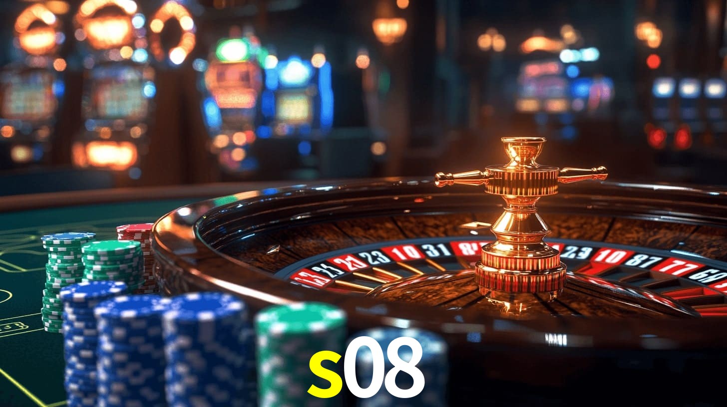 Sinta a adrenalina dos jogos de cassino com s08